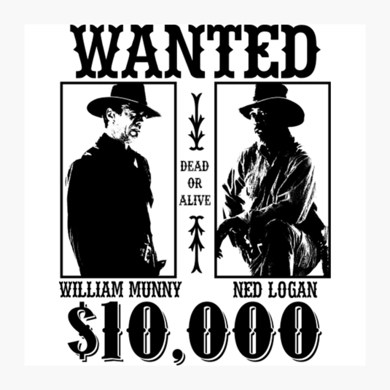 Wanted Poster from Unforgiven Pin
