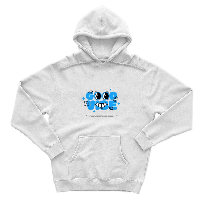 Gute Stimmung Lächeln Design Herren Pullover Hoodie