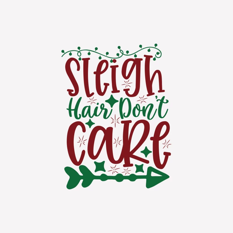 Design de Noël avec slogan amusant Femme T-Shirt