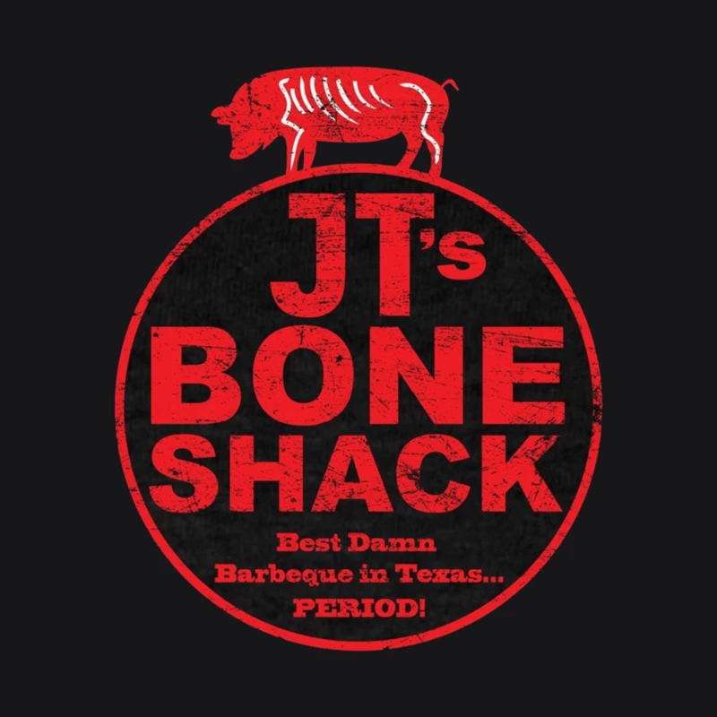 JT's Bone Shack BBQ Female Pullover Hoodie