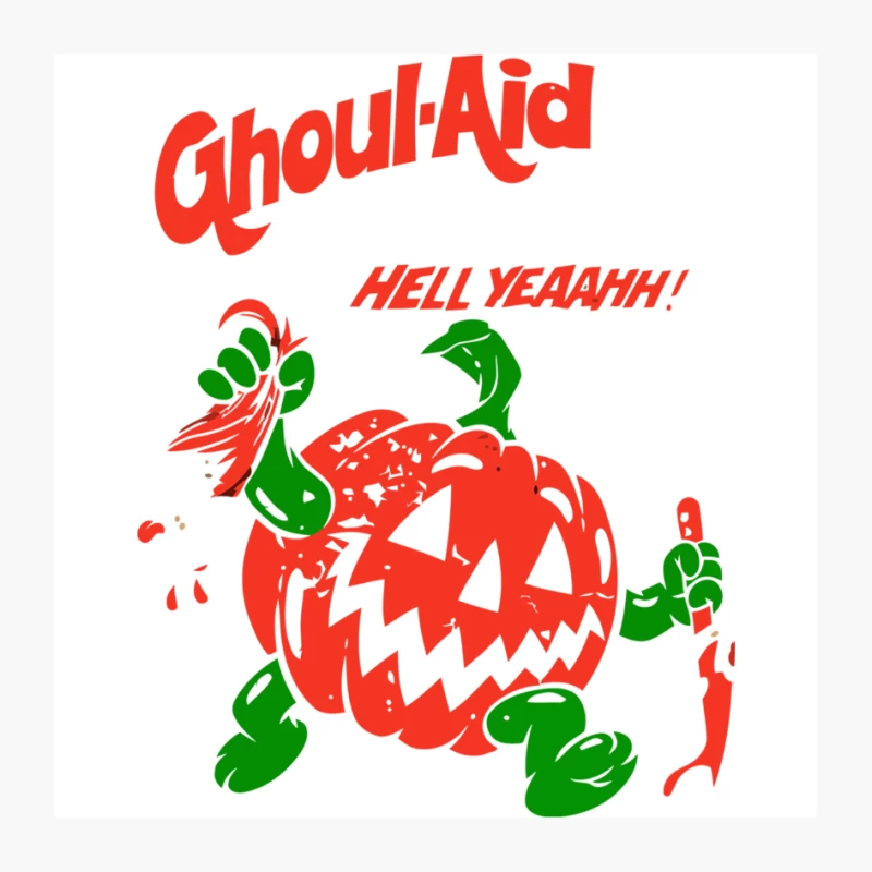 Spooky Ghoul-Aid: A Halloween Parody of Kool-Aid Man Pin