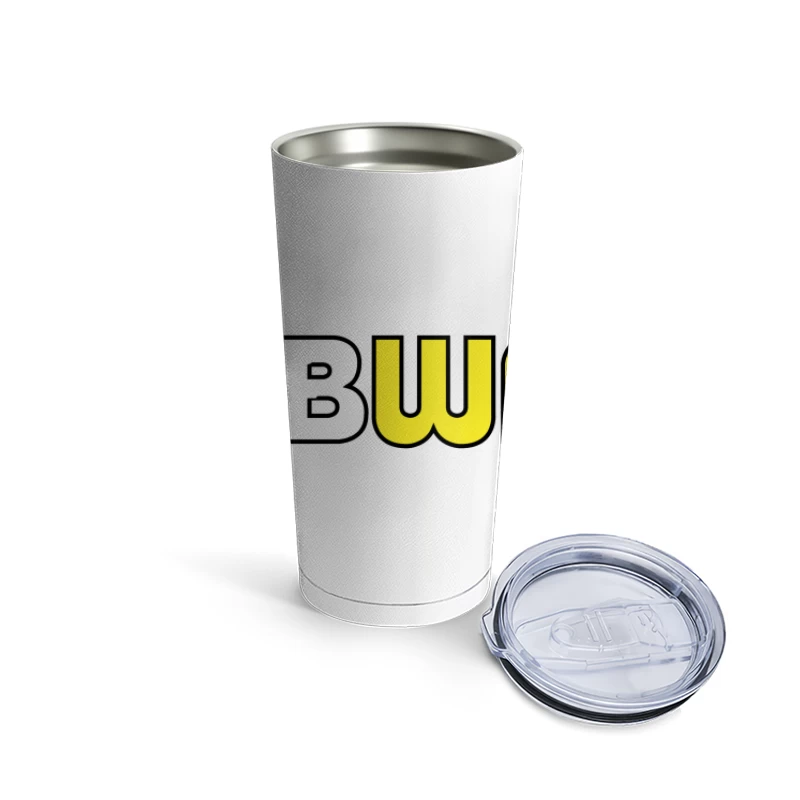 Subway Restaurant Chain Logo Design Travel Mug