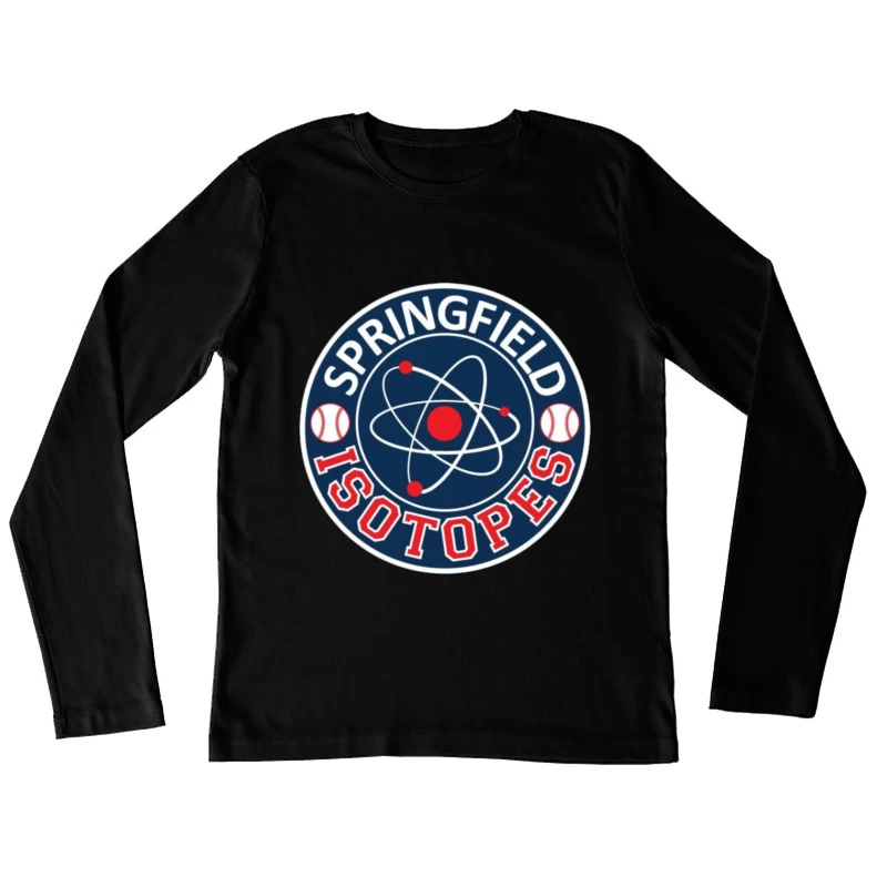 Springfield Isotopes Baseball 2 Female Long Sleeve T-Shirt