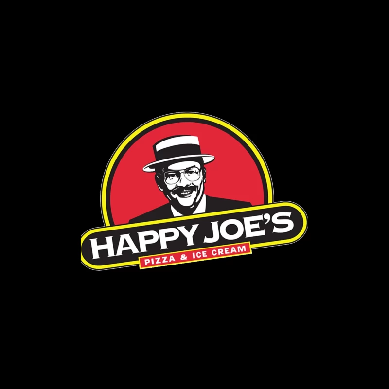 Happy Joe's Pizza & Ice Cream Vintage Restaurant Logo Travel Mug