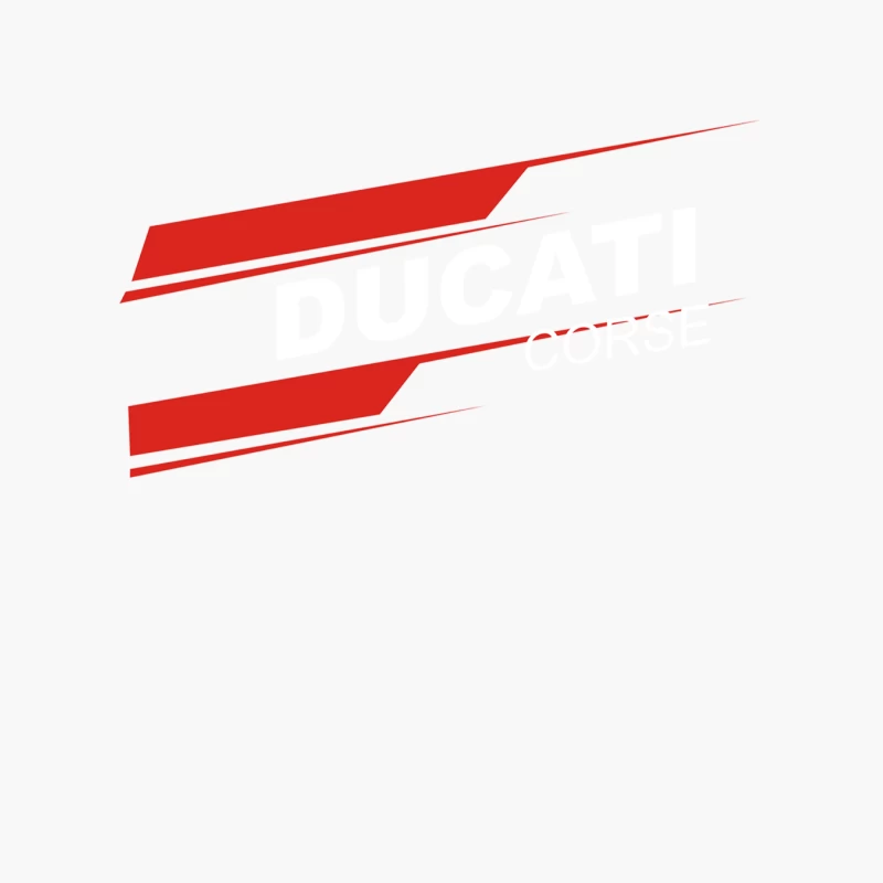 Ducati Graphic Corse Racing Gp Cotton Tote Bag