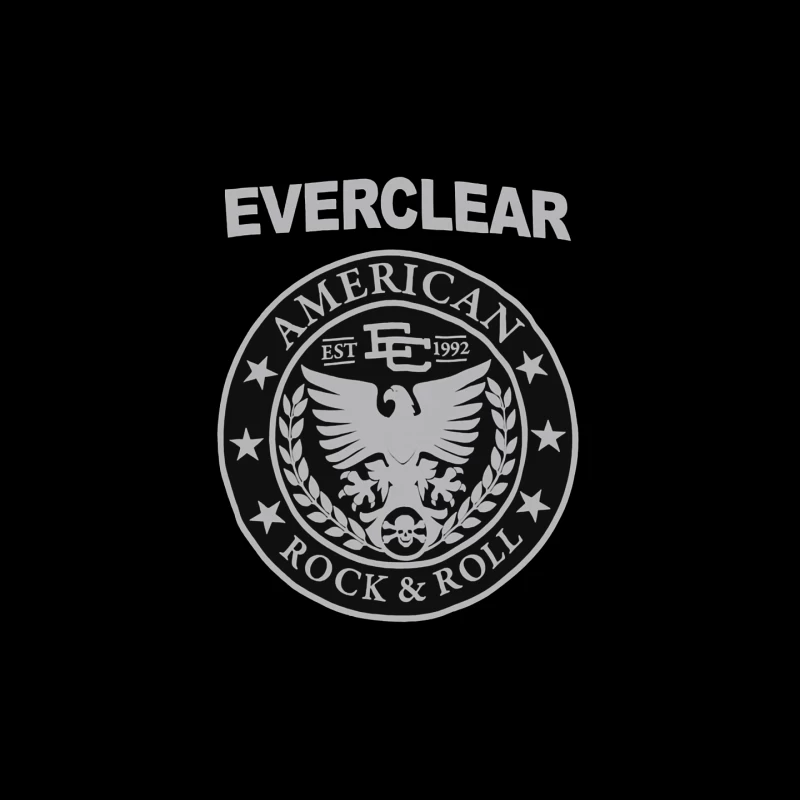 Everclear American Rock & Roll Band Emblem Est. 1992 Mouse Pad