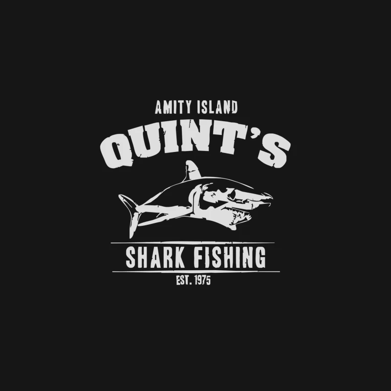 Quint_s Shark Fishing Desk Mat