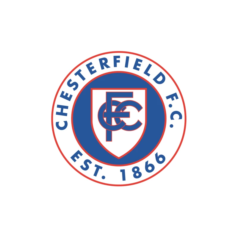 Chesterfield FC Badge Throw Pillow