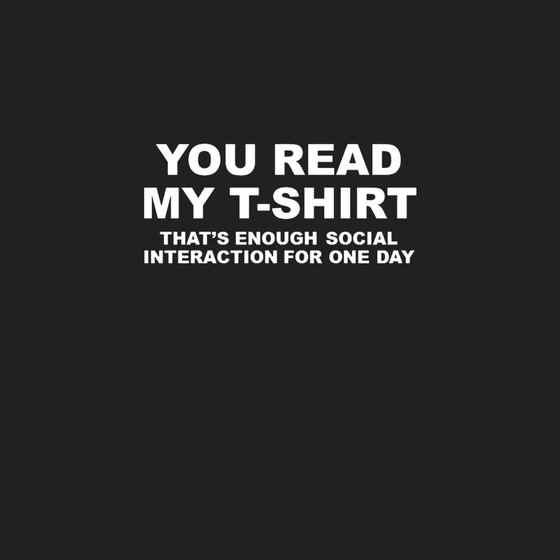 You Read My T-Shirt Bucket Hat