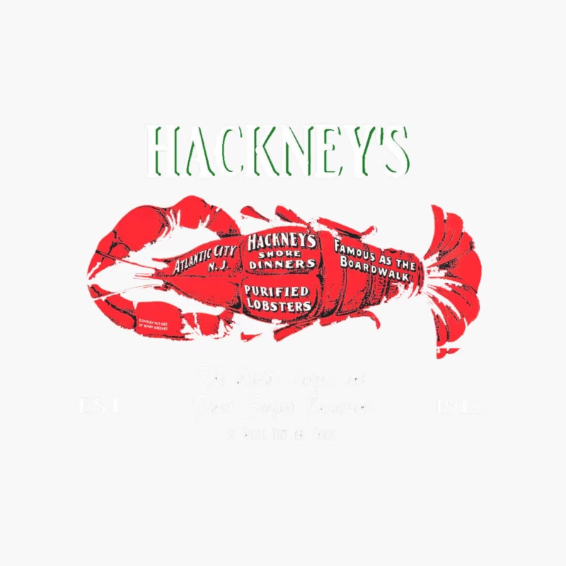HACKNEY’S ATLANTIC CITY Cotton Tote Bag