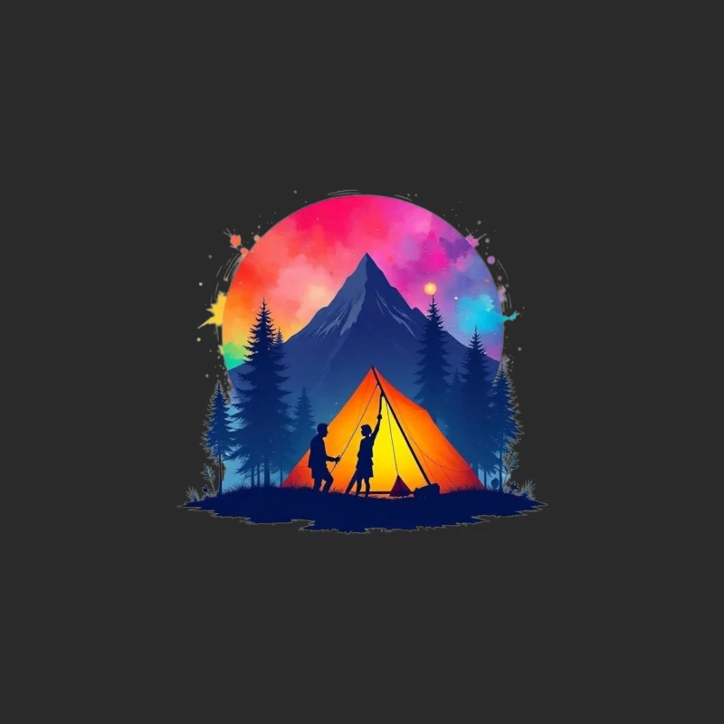 Camping Adventure under the Stars Baseball Cap