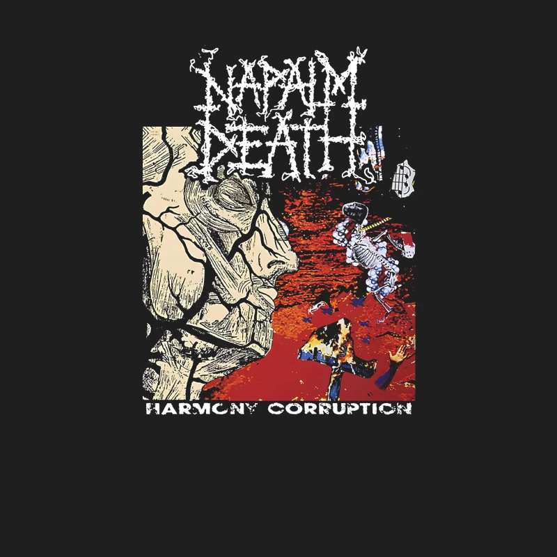 Napalm Death Harmony Coruption Male Tank Top