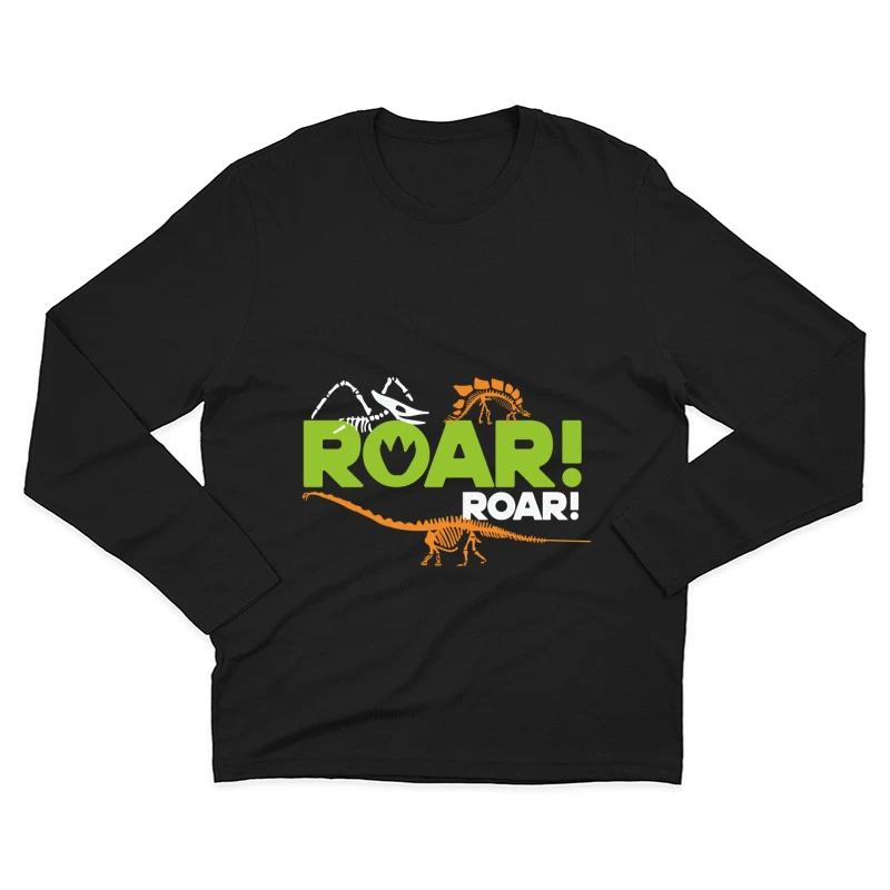 Roar! Dinosaur Playground Male Long Sleeve T-Shirt