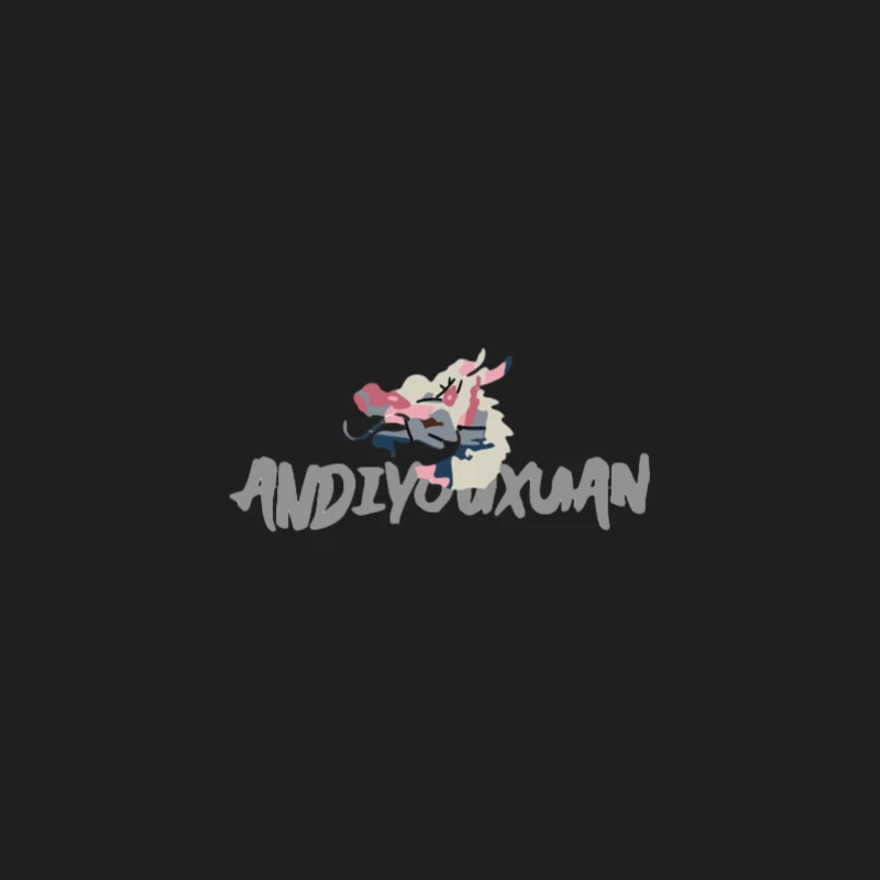 Conception de logo de dragon avec lettrage Homme Débardeur