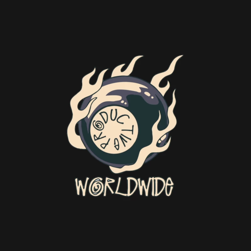 Logo productivité mondiale Homme Manches Longues T-Shirt