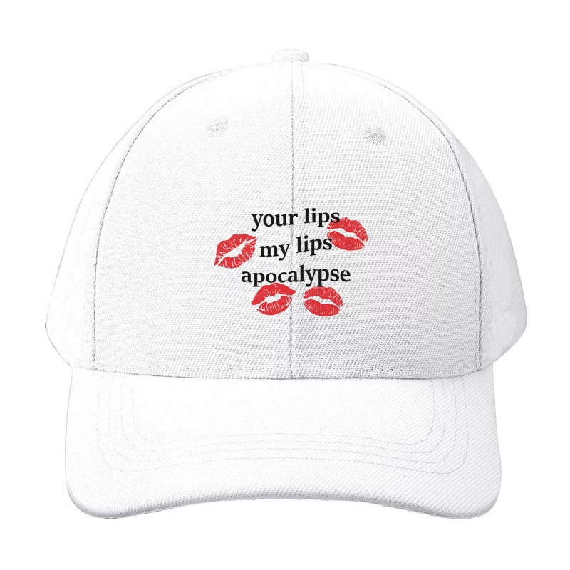 Cigarettes After Sex Lips Apocalypse Baseball Cap