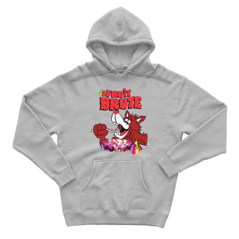 Vintage Fruit Brute Monster Cereal Mascot Logo Male Pullover Hoodie