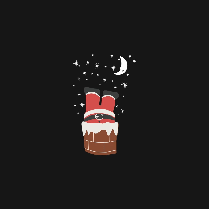 Christmas Chimney Desk Mat