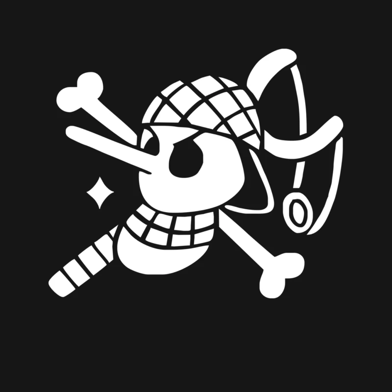 Usopp Flag One Piece Mouse Pad