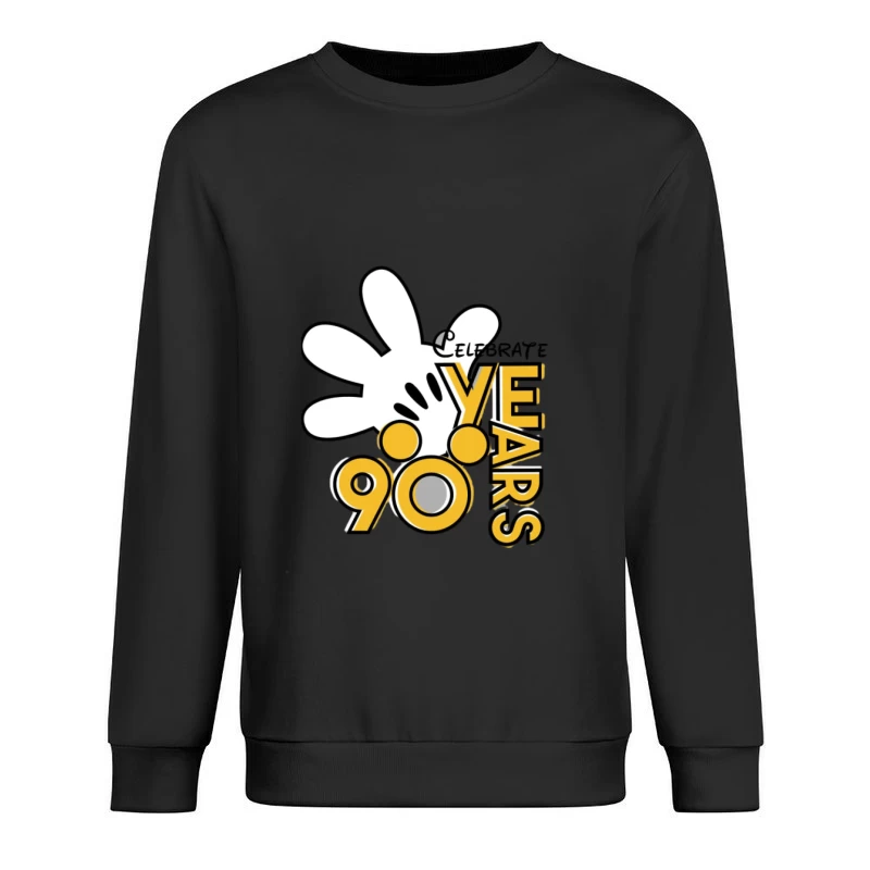 90 Jahre Jubiläum Feiern Herren Pullover Sweatshirt