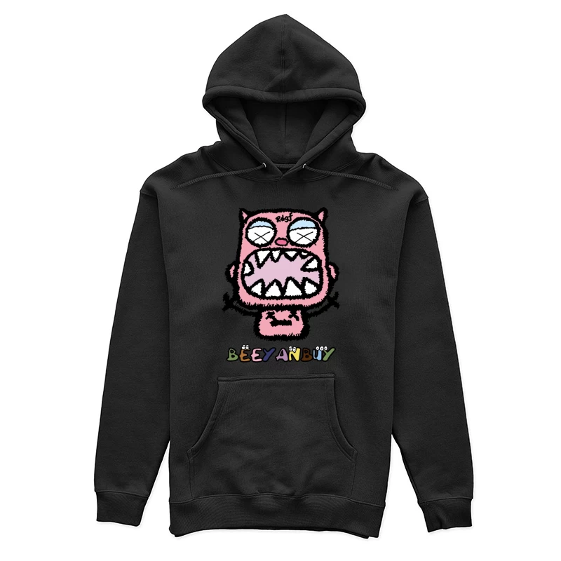 Lustiges Monster-Design Damen Pullover Hoodie