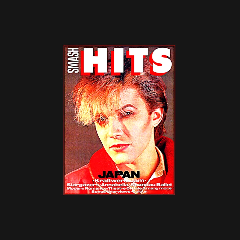 Smash Hits: Japan's New Wave Icon on 1980s Pop Magazine Cover Female Long Sleeve T-Shirt