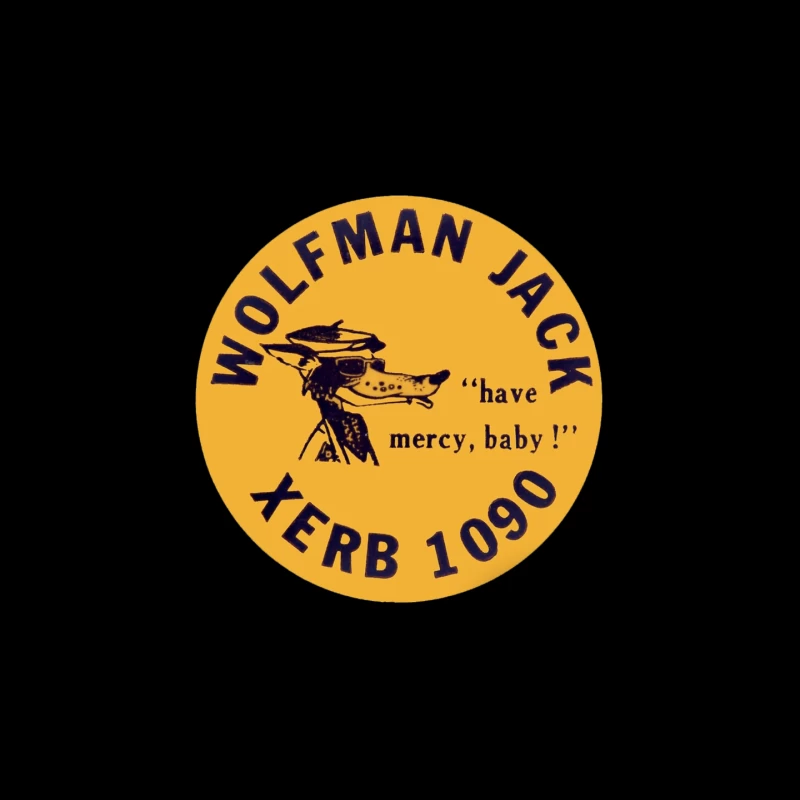 XERB Radio Wolfman Jack Mouse Pad