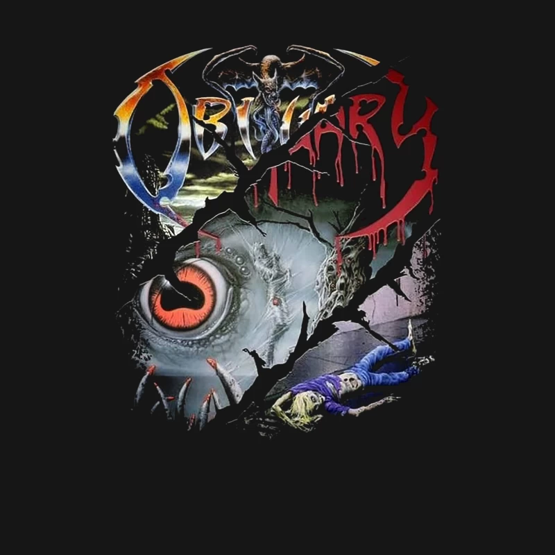 Obituary Male T-Shirt