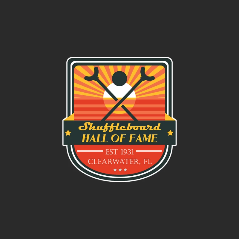 Shuffleboard Hall of Fame Baseball Cap