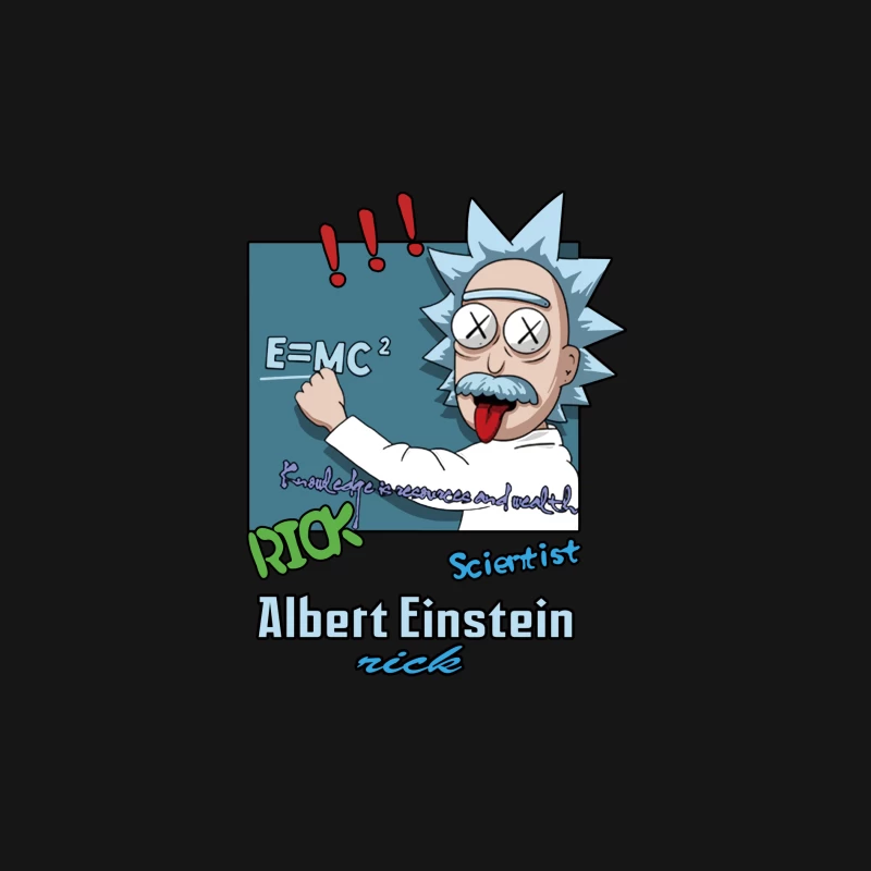 Verrückter Wissenschaftler-Parodie Herren Langarm T-Shirt