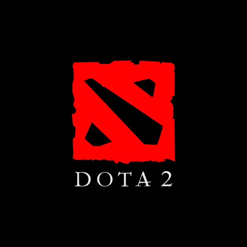 DOTA 2 Official Game Logo Mouse Pad