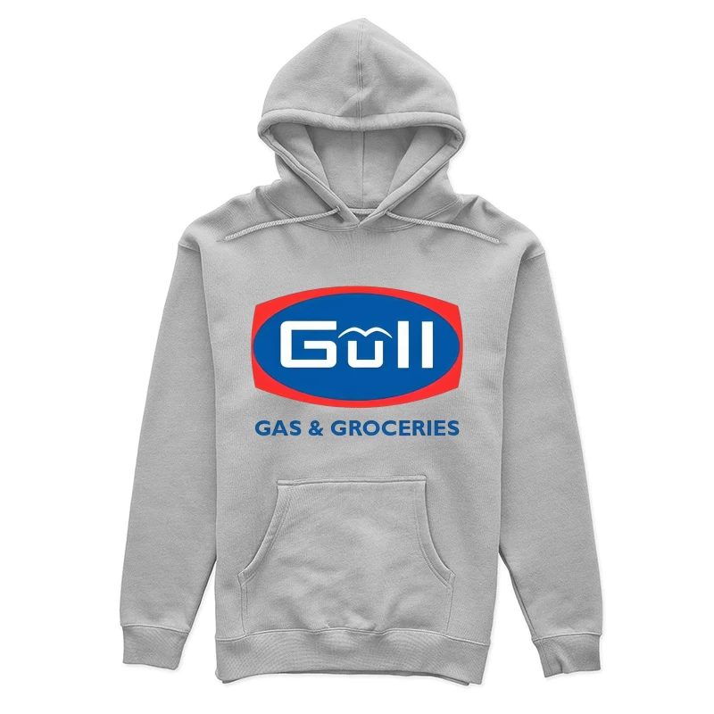 Gull Gas Station and Grocery Store Brand Logo Female Pullover Hoodie