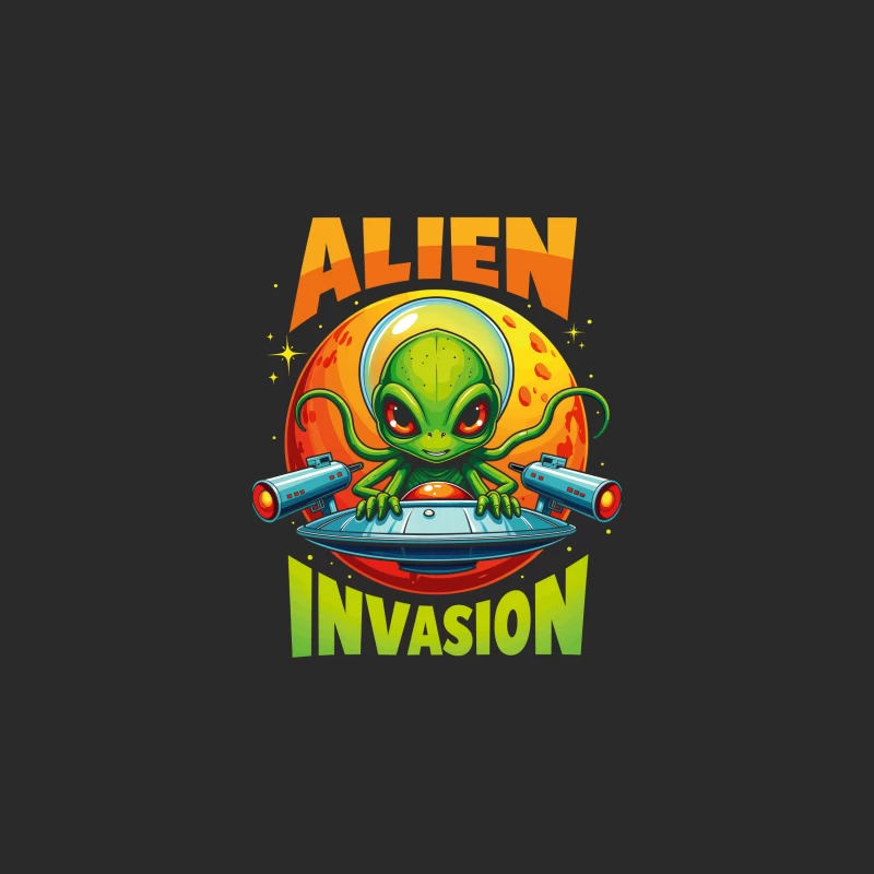 Retro Pixel Alien Invasion – Vibrant 8-bit Extraterrestrial Style! Baseball Cap