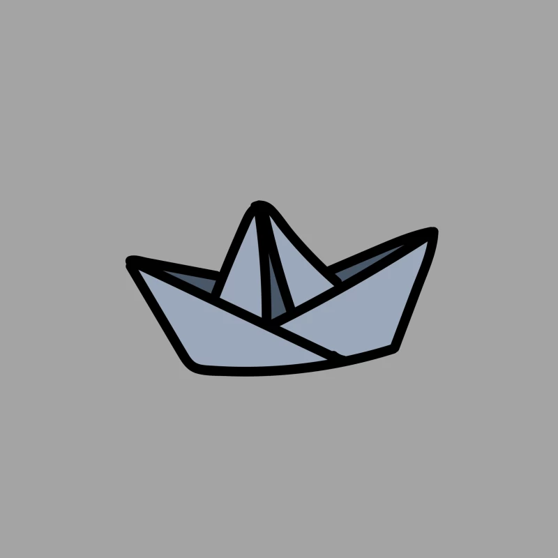 Bateau en papier plié Homme T-Shirt