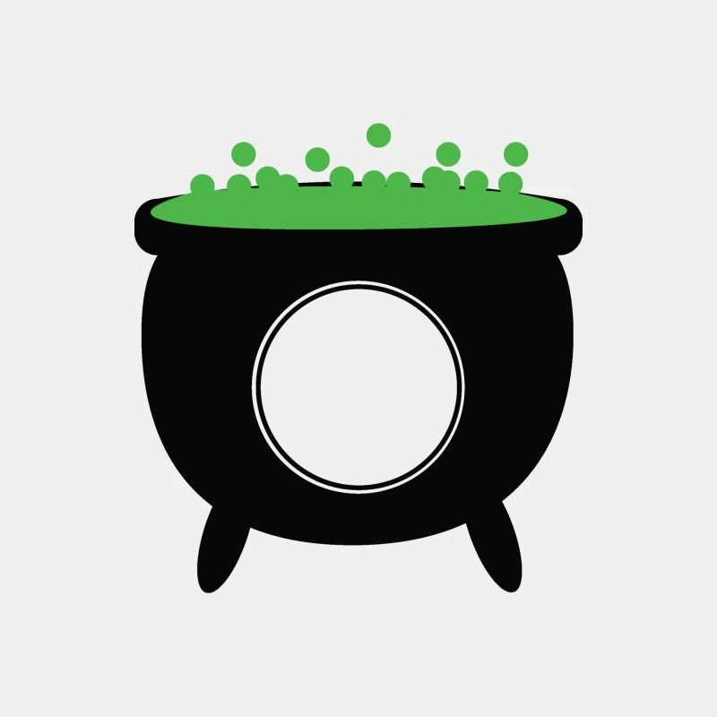 Chaudron magique avec potion verte Homme Débardeur