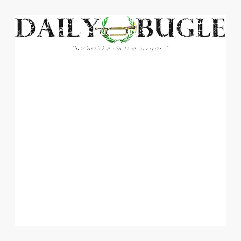 Daily Bugle, distressed Pin