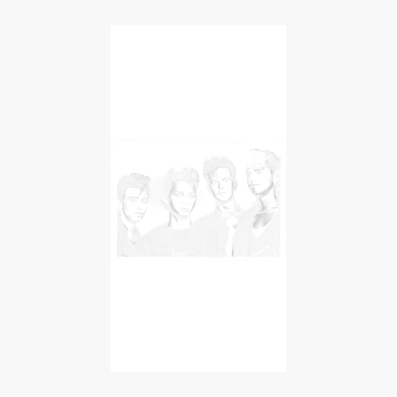 Depeche Mode 80s  Original Retro Tribute Design iPhone Case