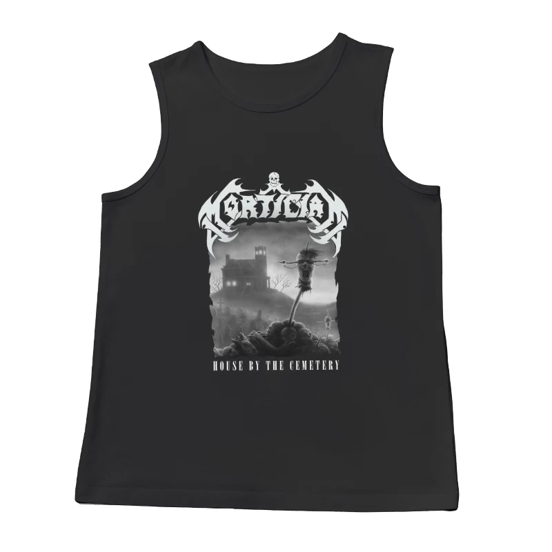 Mortician House By The Cemetery Male Tank Top