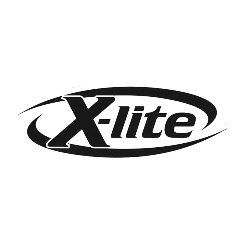 X-lite Black and White Brand Logo Design Mouse Pad