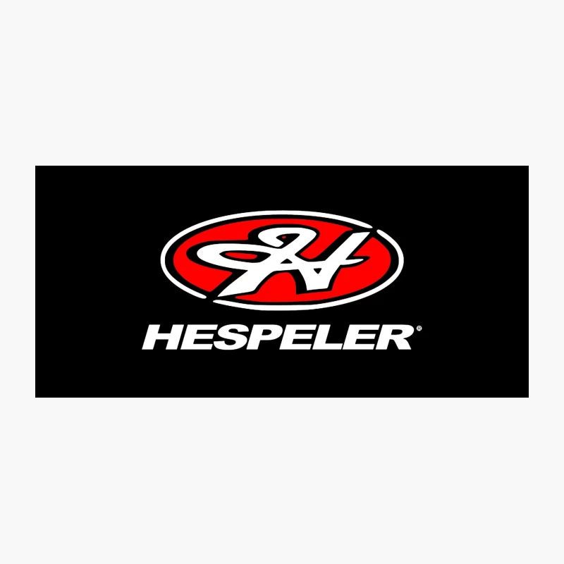 Hespeler Red and White Oval Logo Design Coffee Mug
