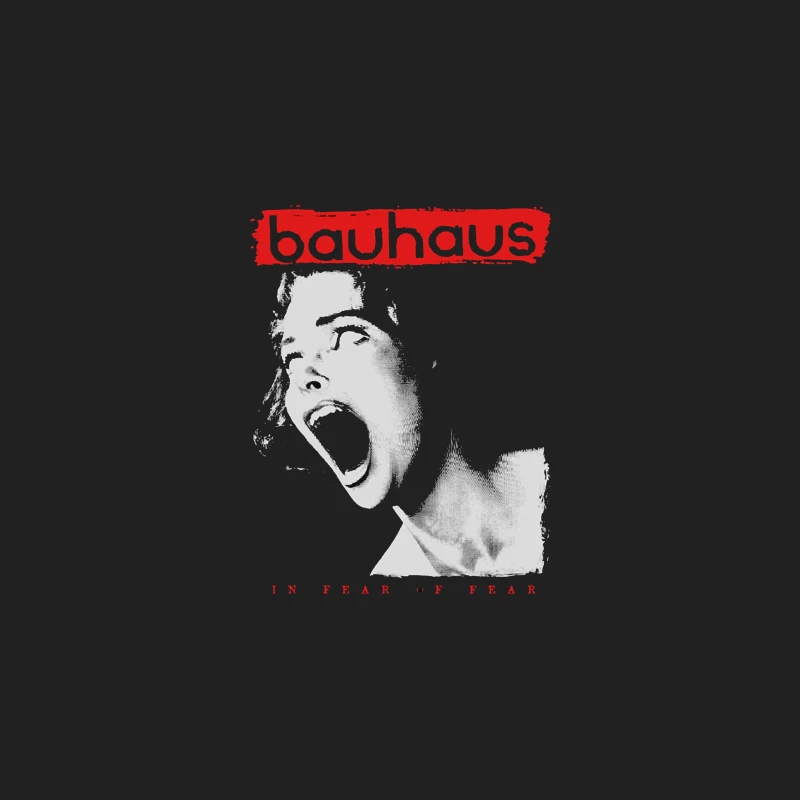 Bauhaus - In Fear of Fear Gothic Album Art Bucket Hat