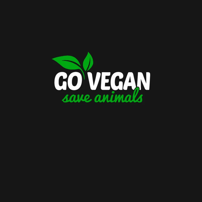 Go Vegan Save Animals Desk Mat