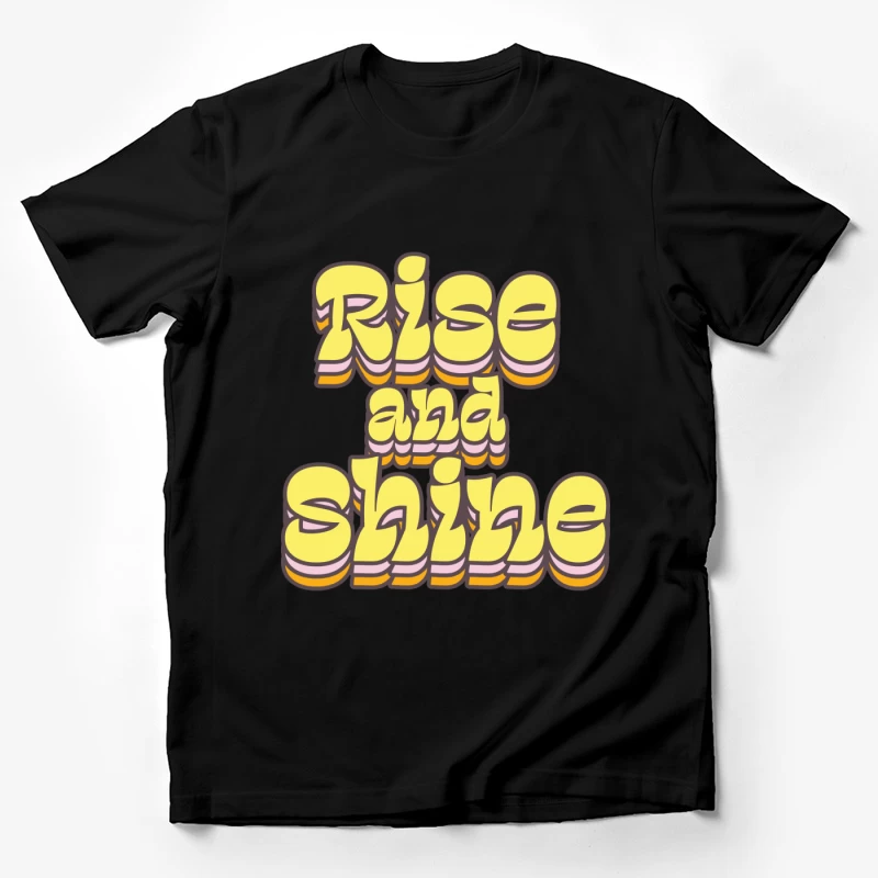 Fröhlicher Morgen Gruß Herren T-Shirt