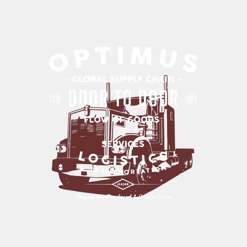 Logistics and Freight Transportation Services Male Tank Top