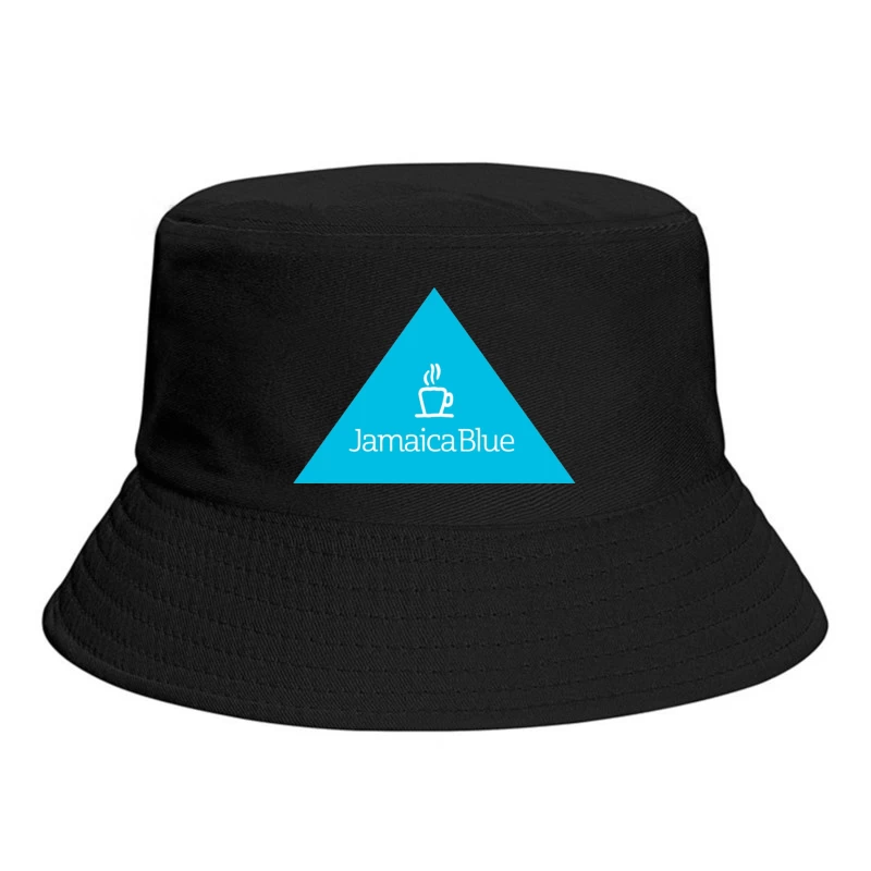 Jamaica Blue Coffee Brand Triangle Logo Bucket Hat