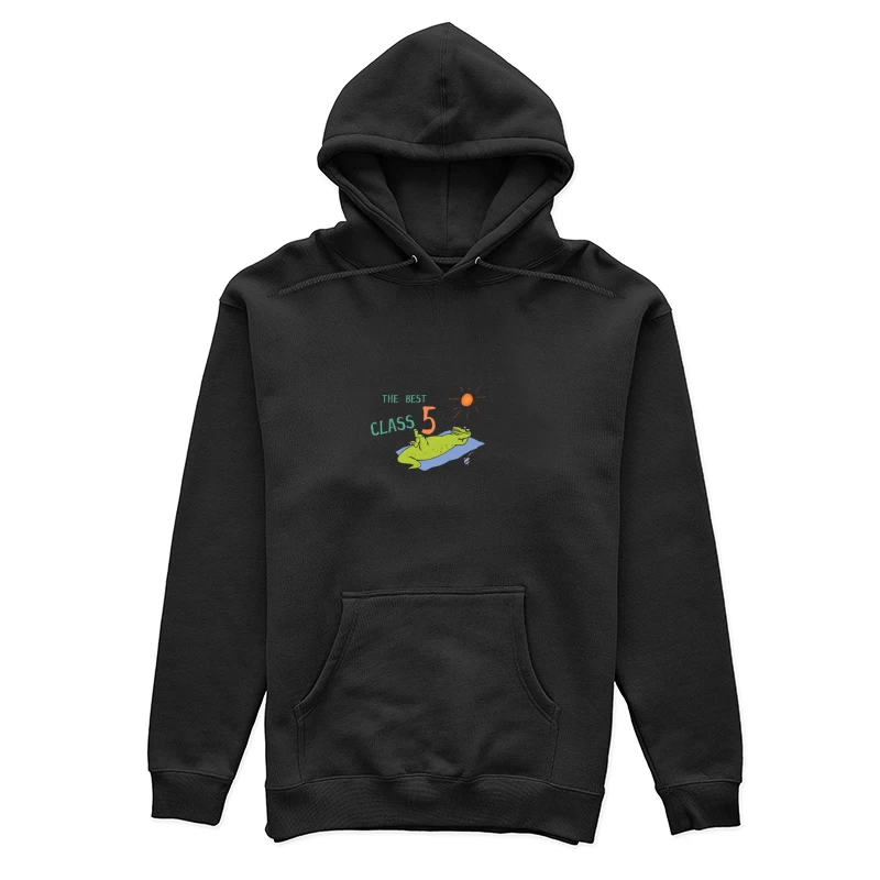 Der beste Frosch der Klasse 5 Damen Pullover Hoodie