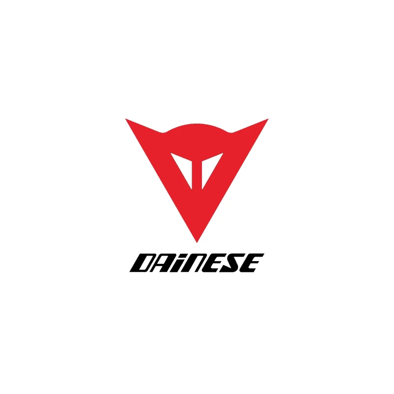 Dainese Motorcycle Gear Brand Logo in Red iPhone Case