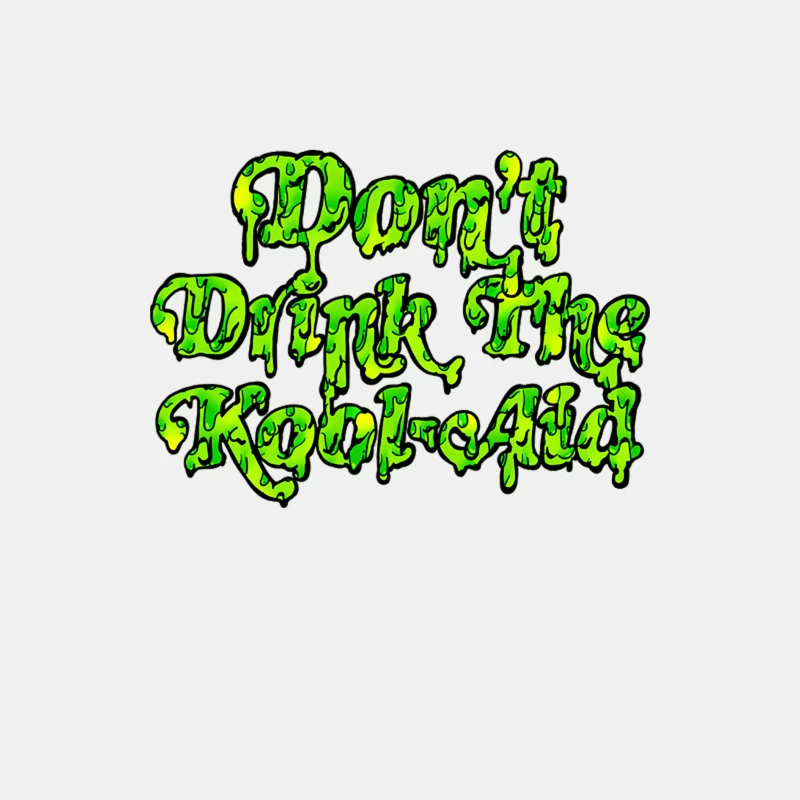 Don_t Drink The Kool-Aid Psychedelic Design Male Tank Top