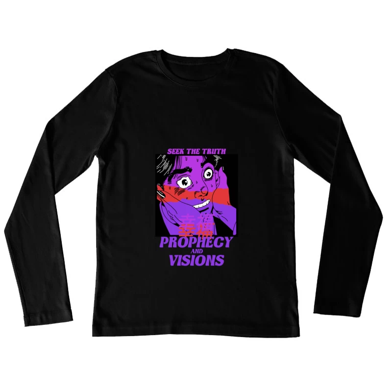 Prophezeiung und Visionen: Suche die Wahrheit Damen Langarm T-Shirt