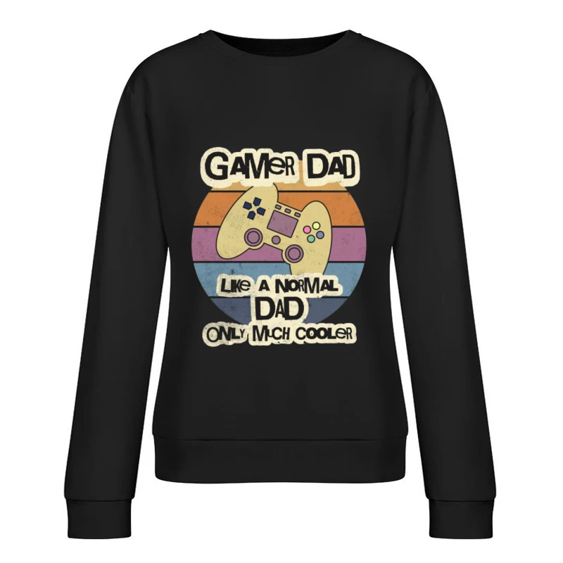 Design de Papa Gamer Femme Sweat-shirt à enfiler